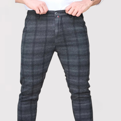 KISHIMADA | プレミアム チェック パンツ