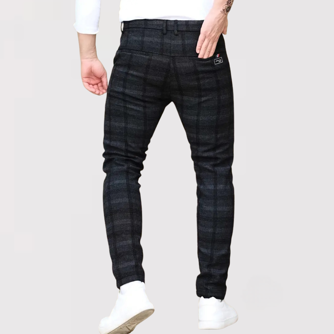 KISHIMADA | プレミアム チェック パンツ