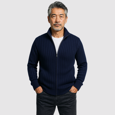 GIORGIO |  贅沢なコットンニットカーディガン