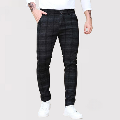 KISHIMADA | プレミアム チェック パンツ