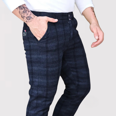 KISHIMADA | プレミアム チェック パンツ