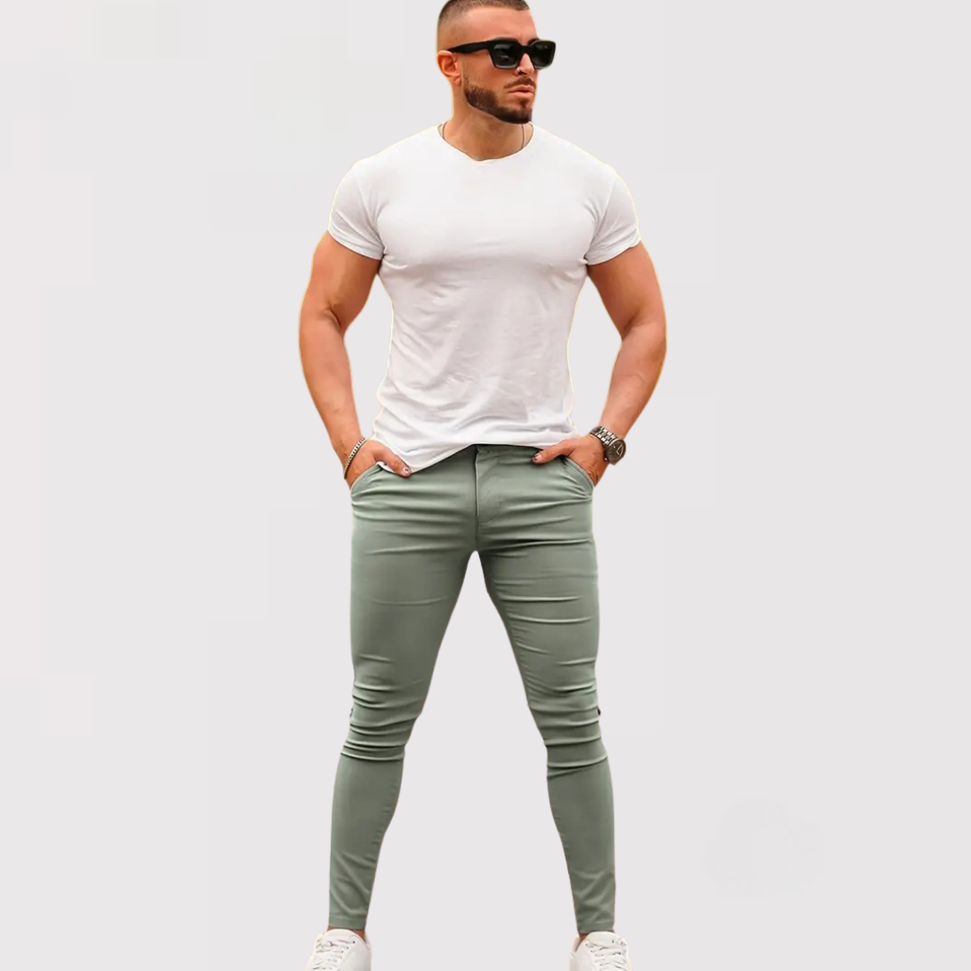 RYUZEN | カジュアルな通勤用パンツ