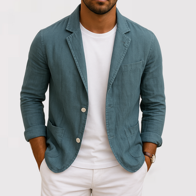 LEONARD | コットンリネン混ブレザー