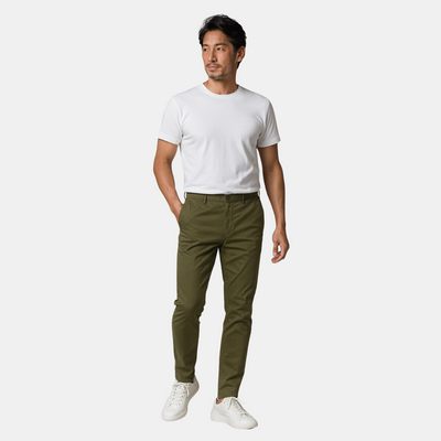 RIULO | プレミアムコットンチノパンツ