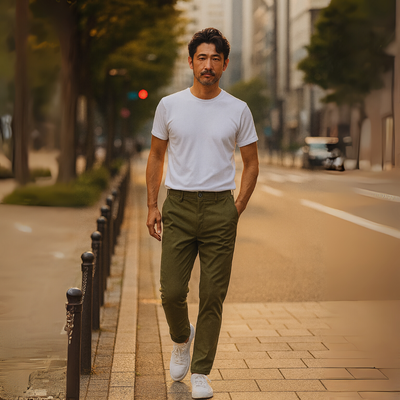 RIULO | プレミアムコットンチノパンツ