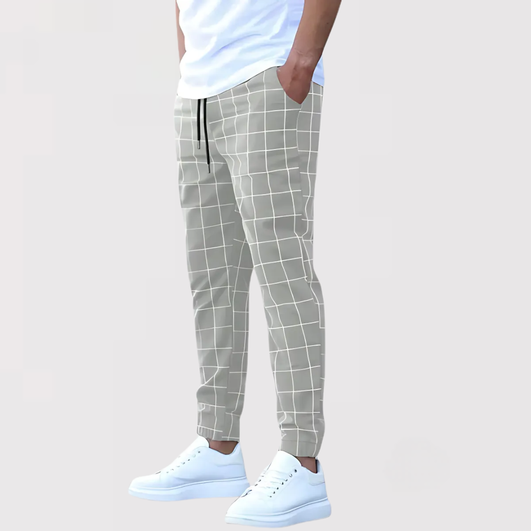 MICHIAKI | プレミアム・チェック柄パンツ