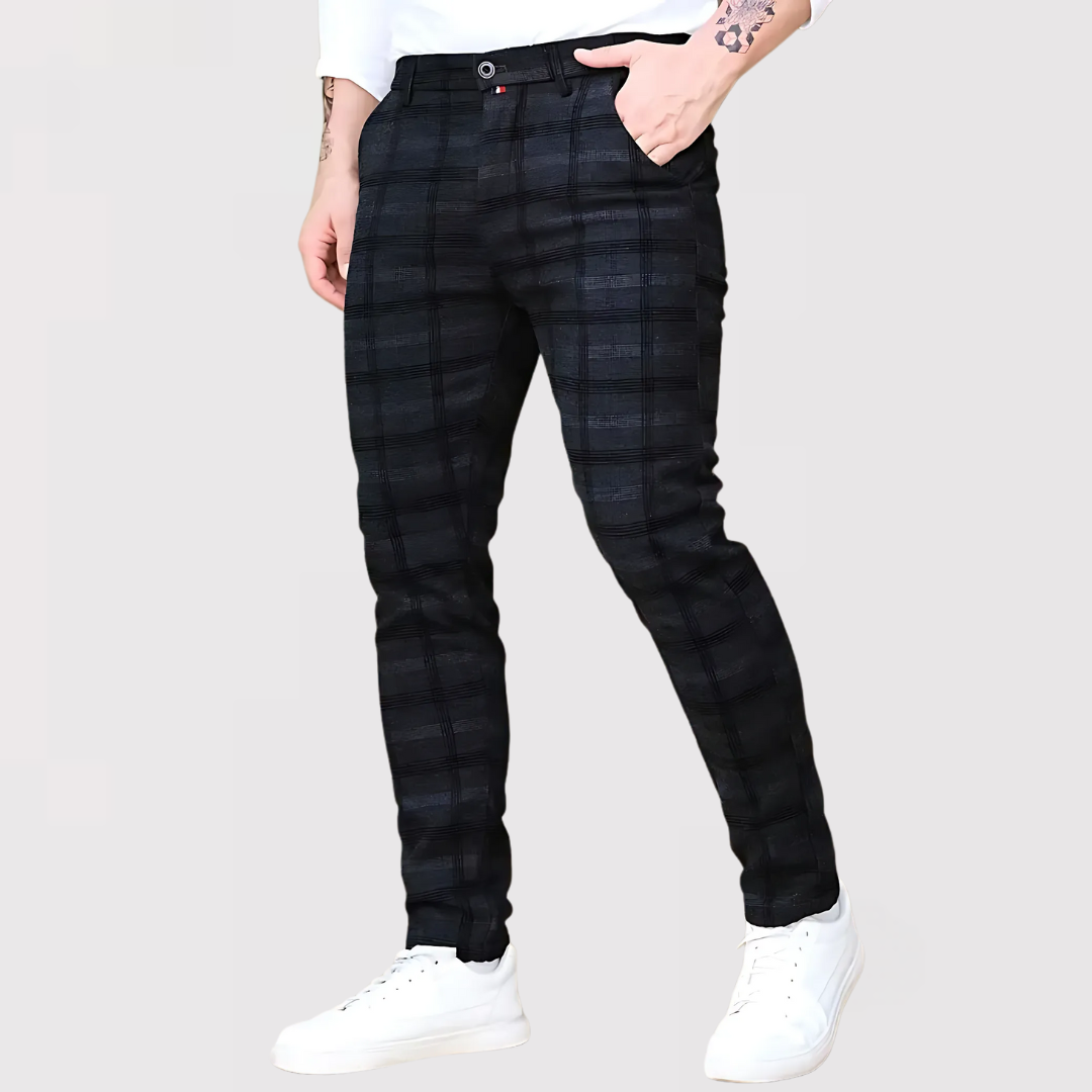 KISHIMADA | プレミアム チェック パンツ