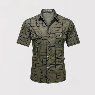 HARUHITO |  エレガントチェックシャツ