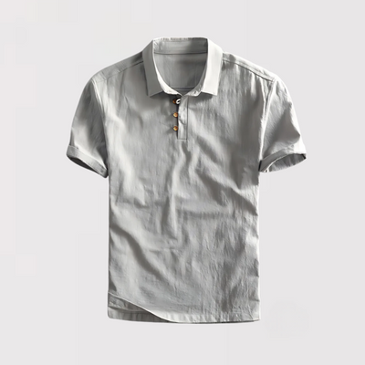 ATSUSHI |  サマーリネンポロシャツ