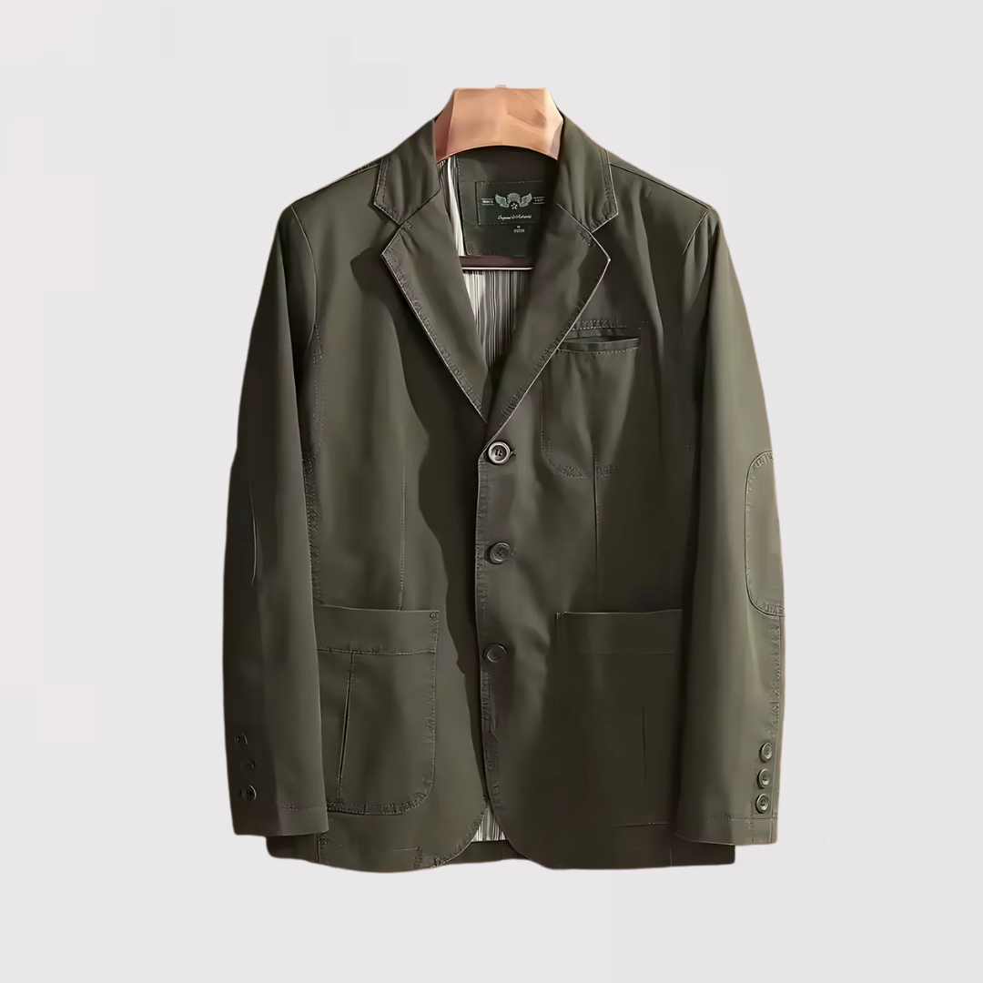 MAHITO | 通気性のあるコットンブレザー