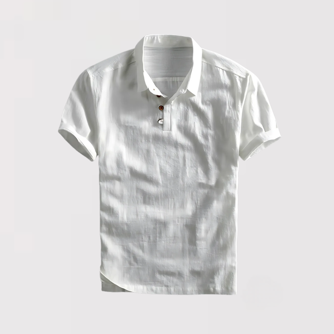 ATSUSHI |  サマーリネンポロシャツ