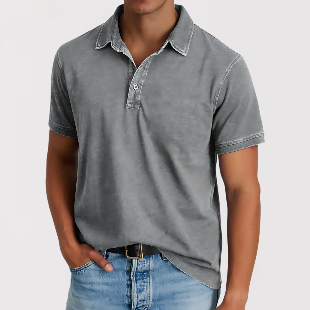 TAKESHI | ソフトコットンポロシャツ