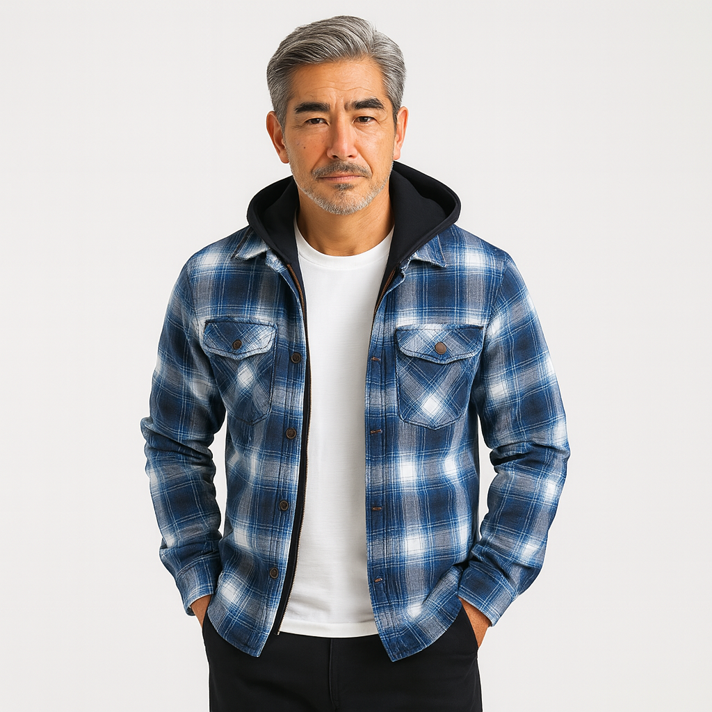 HAYATE | 中綿入りフランネルジャケット