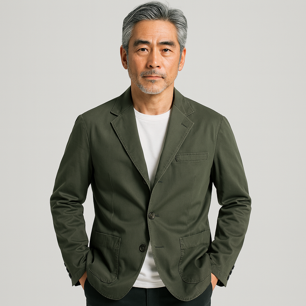 HASHIRAMA | プレミアムコットンブレザー