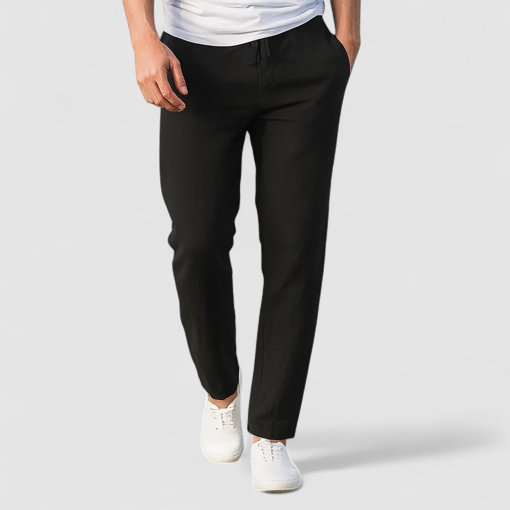 BREEZE |  通気性のあるコットンリネンパンツ