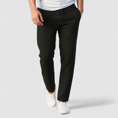 BREEZE |  通気性のあるコットンリネンパンツ