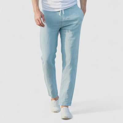 BREEZE |  通気性のあるコットンリネンパンツ