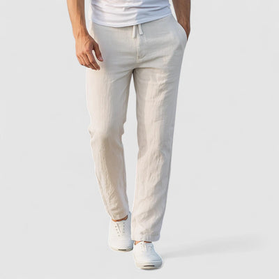 BREEZE |  通気性のあるコットンリネンパンツ