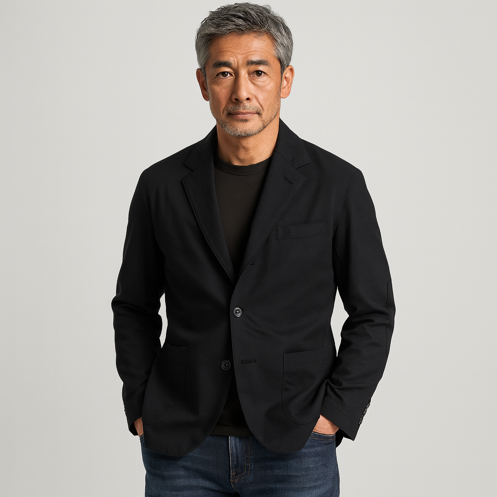 MAHITO | 通気性のあるコットンブレザー