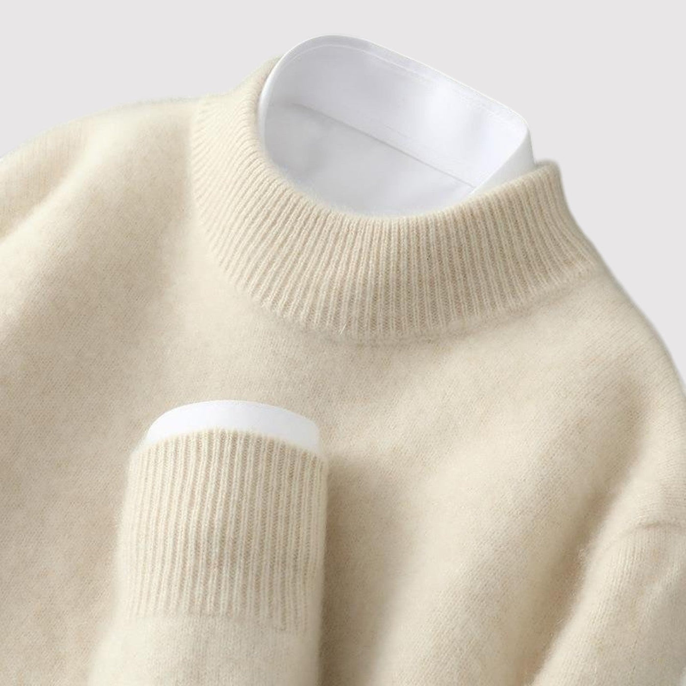 ALESSO | ソフトニットクルーネック