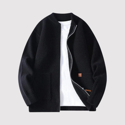 KAIEN | エレガントなリブニットジャケット