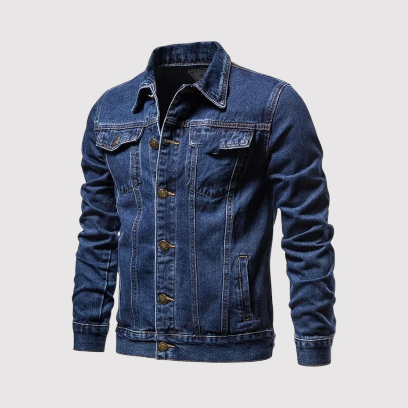 PERCYJACK | アーバン・スタイル・デニム・ジャケット