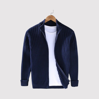 GIORGIO |  贅沢なコットンニットカーディガン